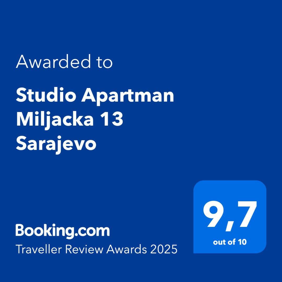 Studio Apartman Miljacka 13 Sarajewo Zewnętrze zdjęcie